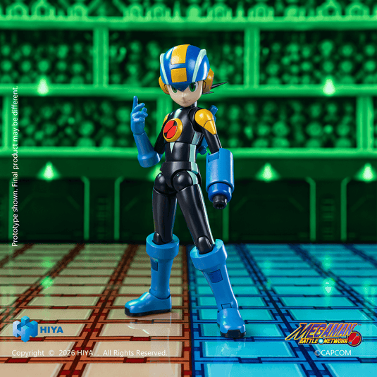 Hiya Toys - Exquisite Basic Series: Mega Man Battle Network Series - MegaMan.EXE