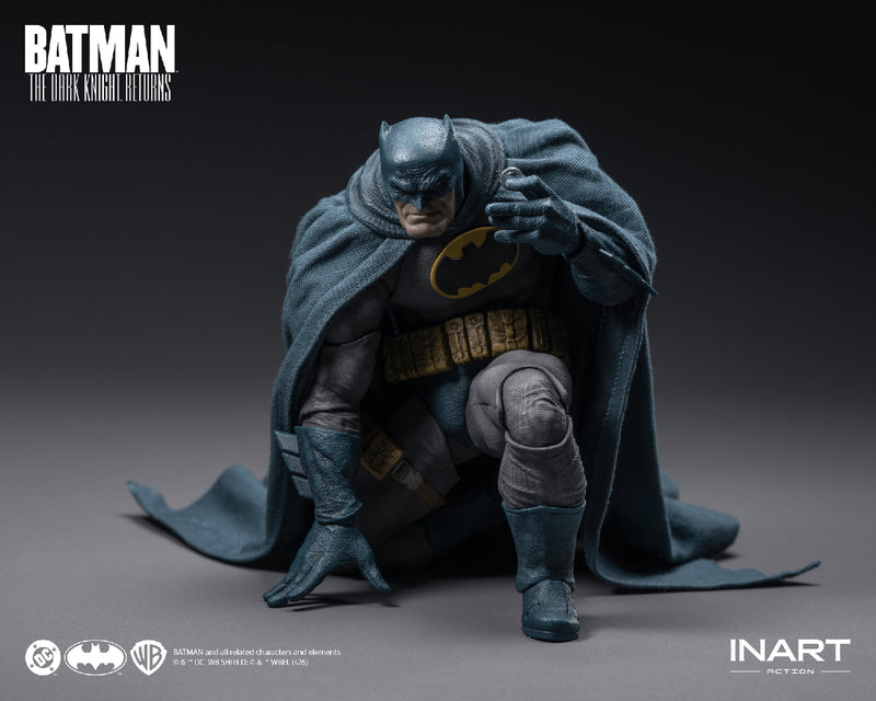 Load image into Gallery viewer, INART - Batman: The Dark Knight Returns - Batman (Blue Suit) 1/12 Scale Figure
