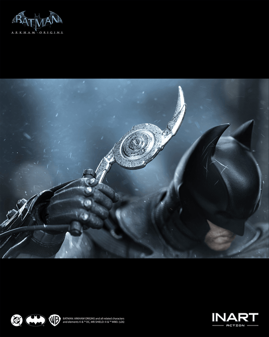 INART - Batman: Arkham Origins - Batman (Battle Damaged Version) 1/12 Scale Figure