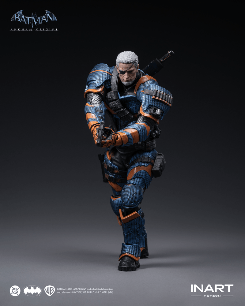 Load image into Gallery viewer, INART - Batman: Arkham Origins - Deathstroke 1/12 Scale Figure
