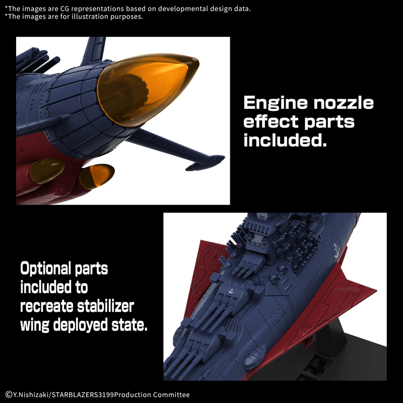 Load image into Gallery viewer, Bandai - Mecha Collection - Space Battleship Yamato - Cosmo Force BBY-01  Spce Battleship Yamato 3199
