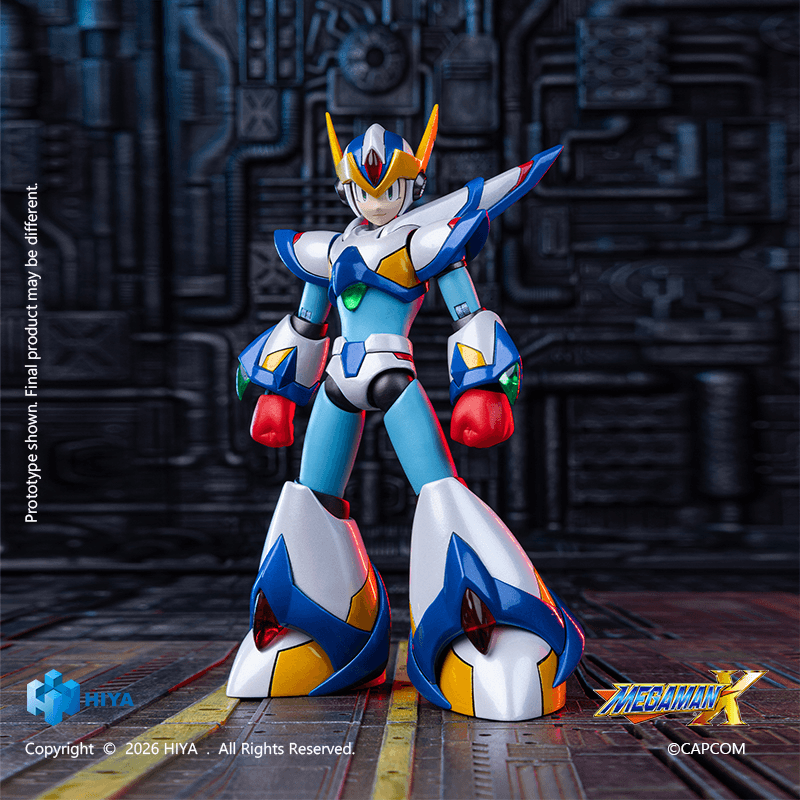 Load image into Gallery viewer, Hiya Toys - Exquisite Basic Series: Mega Man X - X (Falcon Armor Version)

