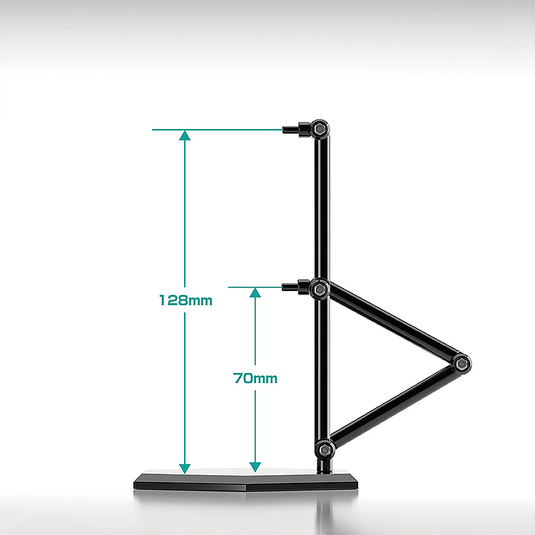Good Smile Original Products - The Simple Stand (3PCS) (Black) Hex Type