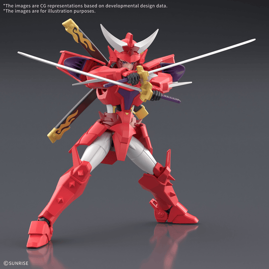 30 Minutes Fantasy - Yoroi Shinden Samurai Troopers (Ronin Warriors) - Gai of the Heat