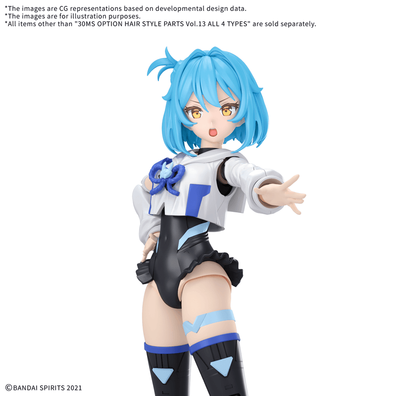 Load image into Gallery viewer, 30 Minutes Sisters - Option Hairstyle Parts Vol. 13: Medium Hair 7 (Blue 2)
