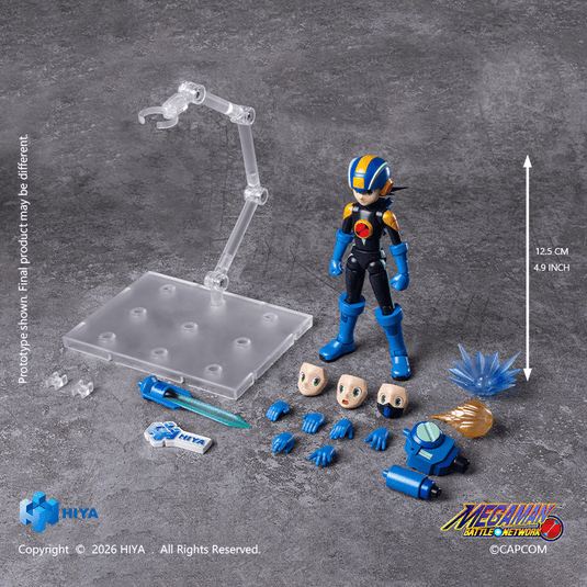 Hiya Toys - Exquisite Basic Series: Mega Man Battle Network Series - MegaMan.EXE