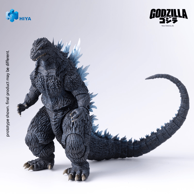 Load image into Gallery viewer, Hiya Toys - Exquisite Basic Series: Godzilla Against Mechagodzilla (2002) - Godzilla (Heat Ray Version)
