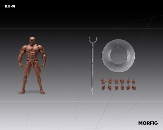 INART - Morfig 1/12 Scale Blank Body - Male Body (Version 3)