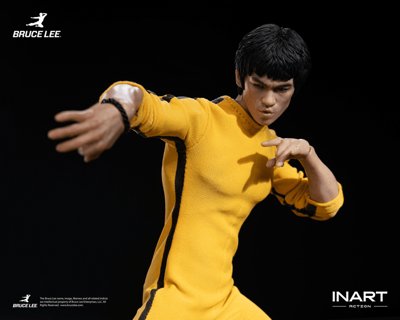 Load image into Gallery viewer, INART - Bruce Lee (Yellow Jumpsuit) 1/12 Scale Figure
