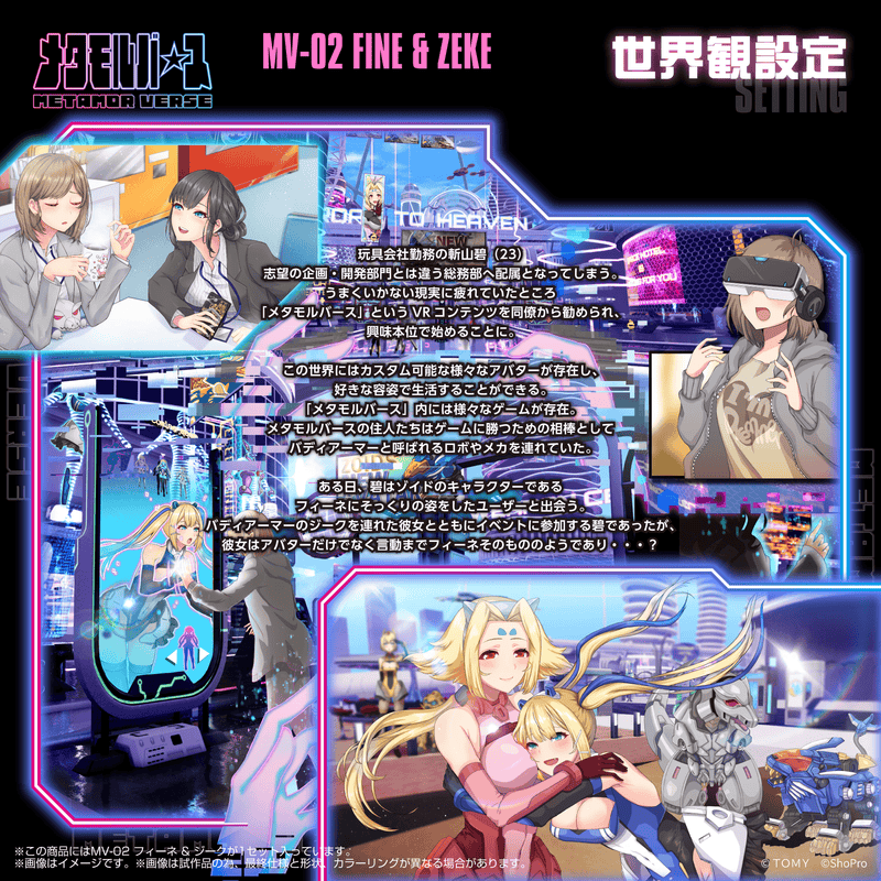 Load image into Gallery viewer, Kotobukiya - Metamor Verse - MV-02 Fine &amp; Zeke

