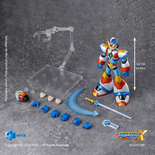 Hiya Toys - Exquisite Basic Series: Mega Man X - X Max Armor