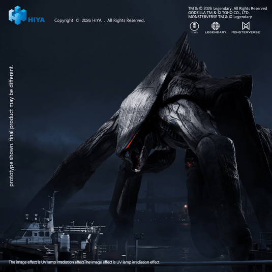 Hiya Toys - Exquisite Basic Series: Godzilla (2014) - Male and Female Muto Set