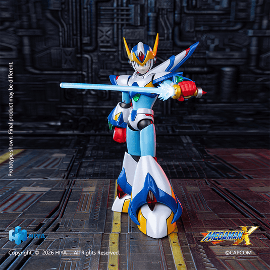 Hiya Toys - Exquisite Basic Series: Mega Man X - X (Falcon Armor Version)