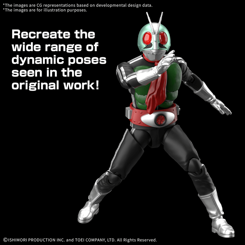 Load image into Gallery viewer, Bandai - Figure Rise Standard - Kamen Rider - Kamen Rider New No.
