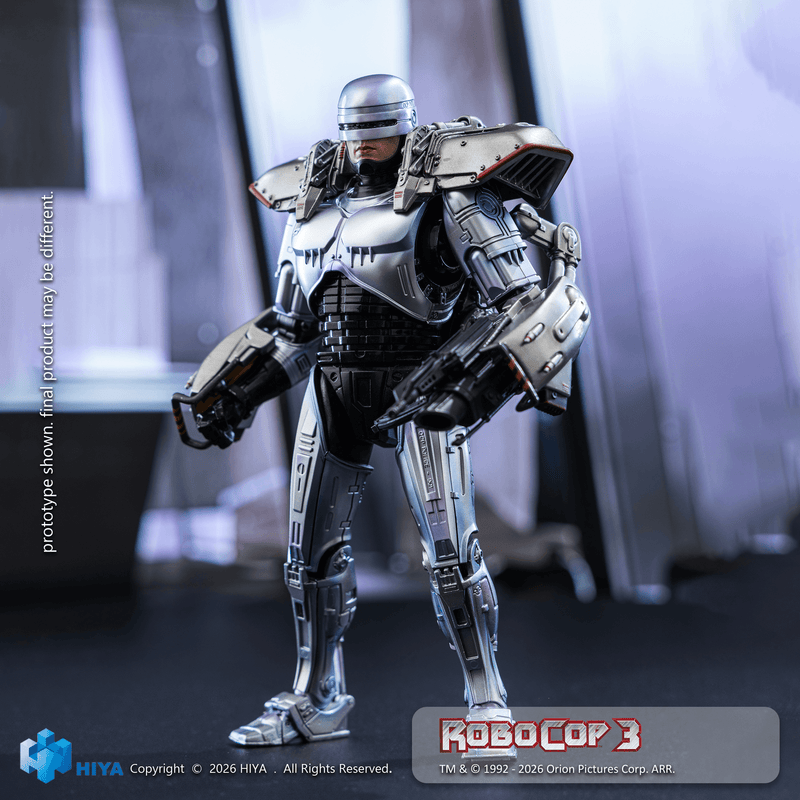 Load image into Gallery viewer, Hiya Toys - Exquisite Super Series: RoboCop 3 (1993) - RoboCop 1/12 Scale Die-Cast Figure
