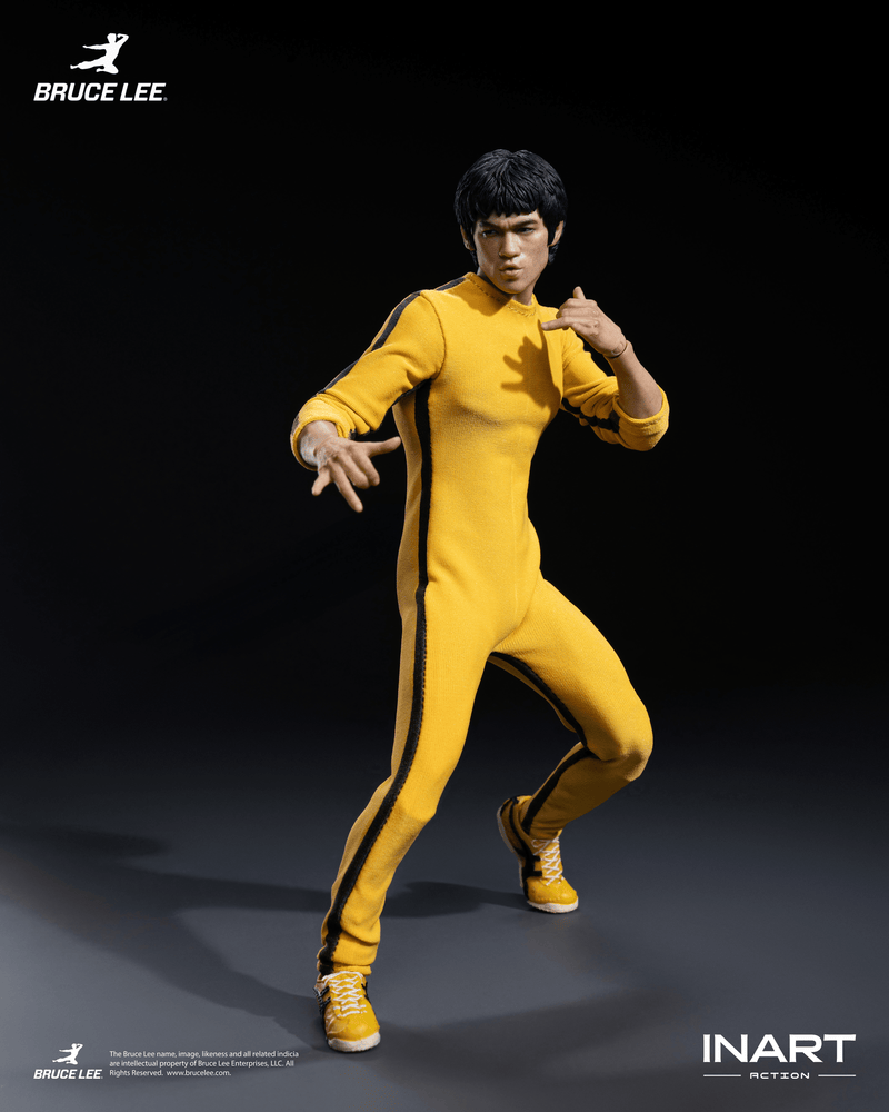 Load image into Gallery viewer, INART - Bruce Lee (Yellow Jumpsuit) 1/12 Scale Figure
