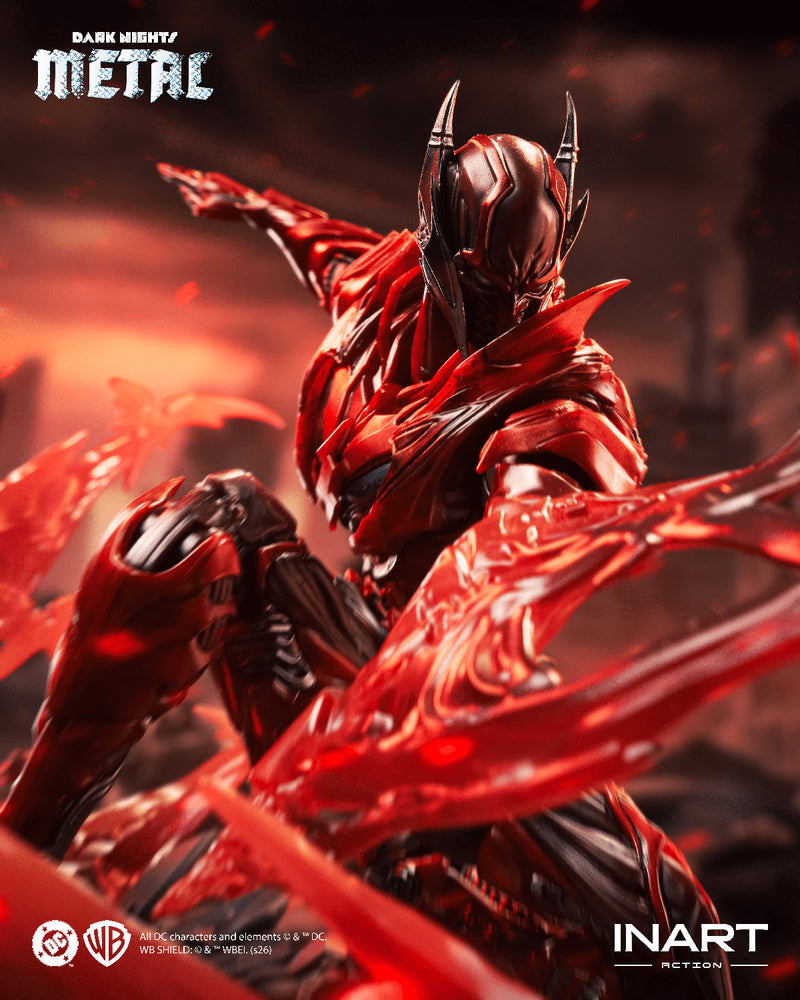 Load image into Gallery viewer, INART - Dark Nights: Metal - Batman: The Red Death 1/12 Scale Figure
