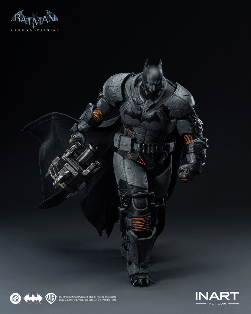 Load image into Gallery viewer, INART - Batman: Arkham Origins - Batman (XE Suit) 1/12 Scale Figure
