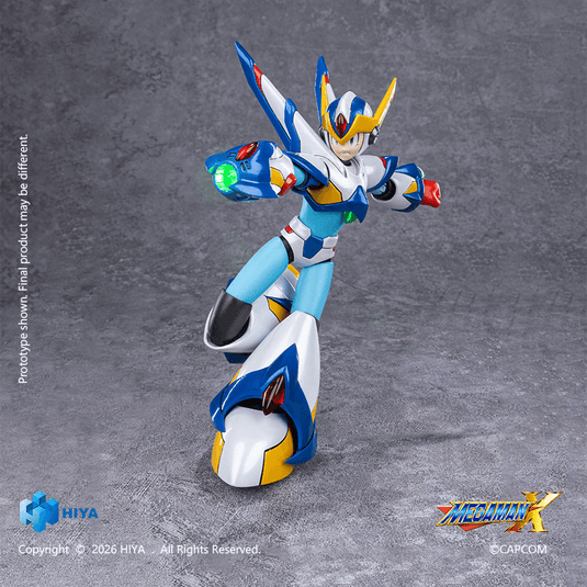 Hiya Toys - Exquisite Basic Series: Mega Man X - X (Falcon Armor Version)
