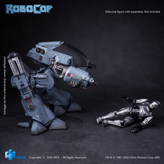 Hiya Toys - Exquisite Super Series: RoboCop (1987) - ED-209 1/12 Scale Die-Cast Figure