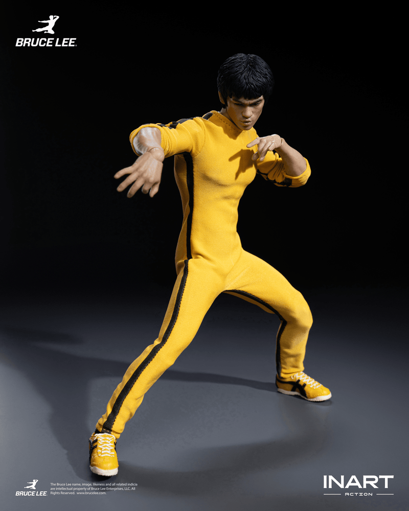 Load image into Gallery viewer, INART - Bruce Lee (Yellow Jumpsuit) 1/12 Scale Figure
