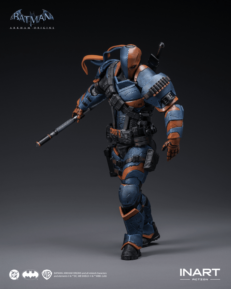 Load image into Gallery viewer, INART - Batman: Arkham Origins - Deathstroke 1/12 Scale Figure
