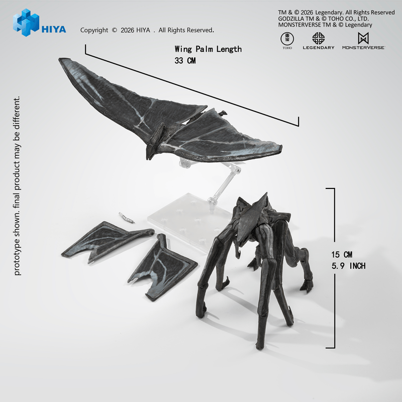 Load image into Gallery viewer, Hiya Toys - Exquisite Basic Series: Godzilla (2014) - Male and Female Muto Set
