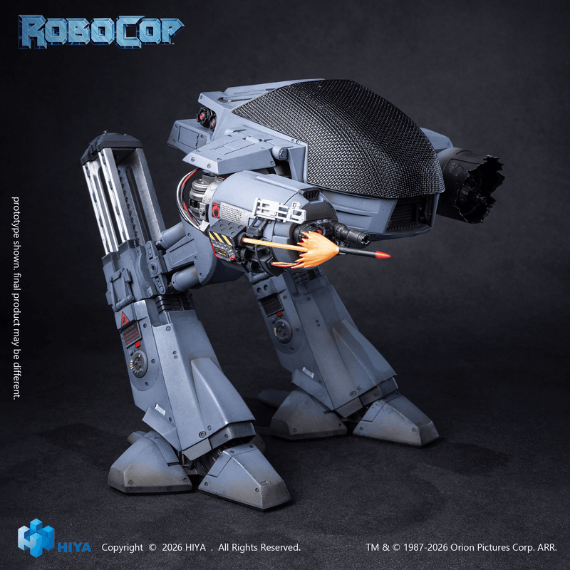 Load image into Gallery viewer, Hiya Toys - Exquisite Super Series: RoboCop (1987) - ED-209 1/12 Scale Die-Cast Figure
