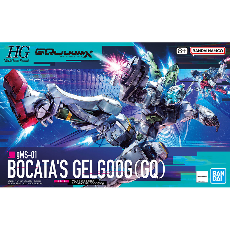 Load image into Gallery viewer, High Grade Mobile Suit Gundam GQuuuuuuX 1/144 - Bocata&#39;s Gelgoog
