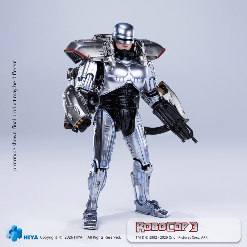 Load image into Gallery viewer, Hiya Toys - Exquisite Super Series: RoboCop 3 (1993) - RoboCop 1/12 Scale Die-Cast Figure
