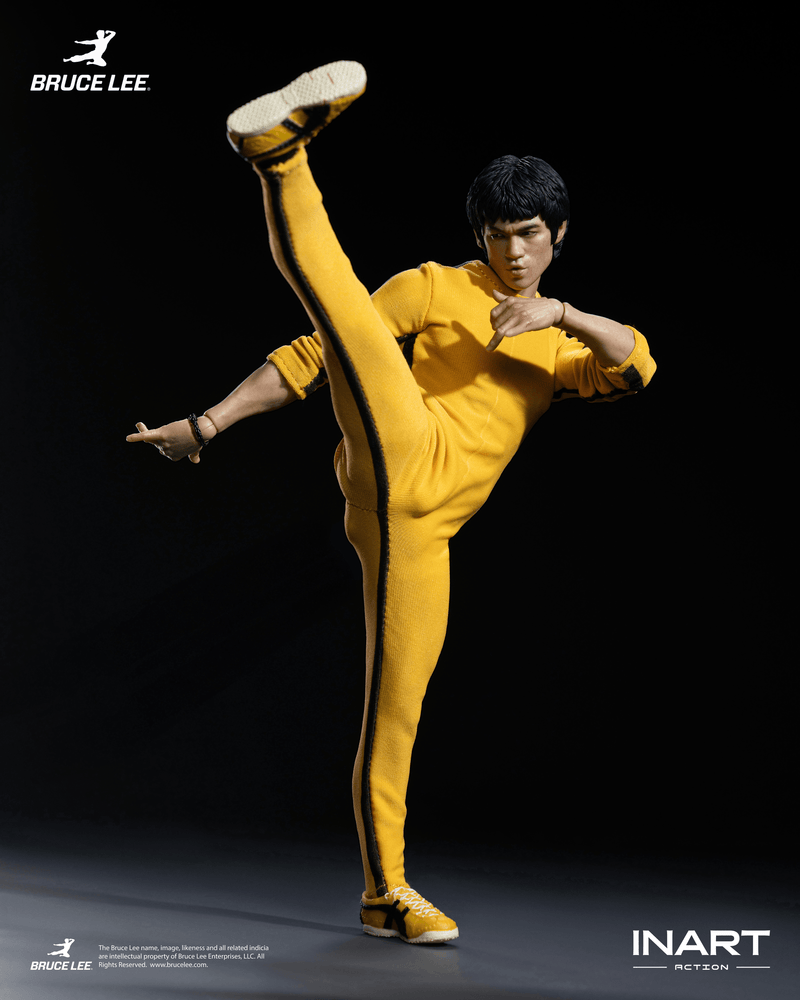 Load image into Gallery viewer, INART - Bruce Lee (Yellow Jumpsuit) 1/12 Scale Figure
