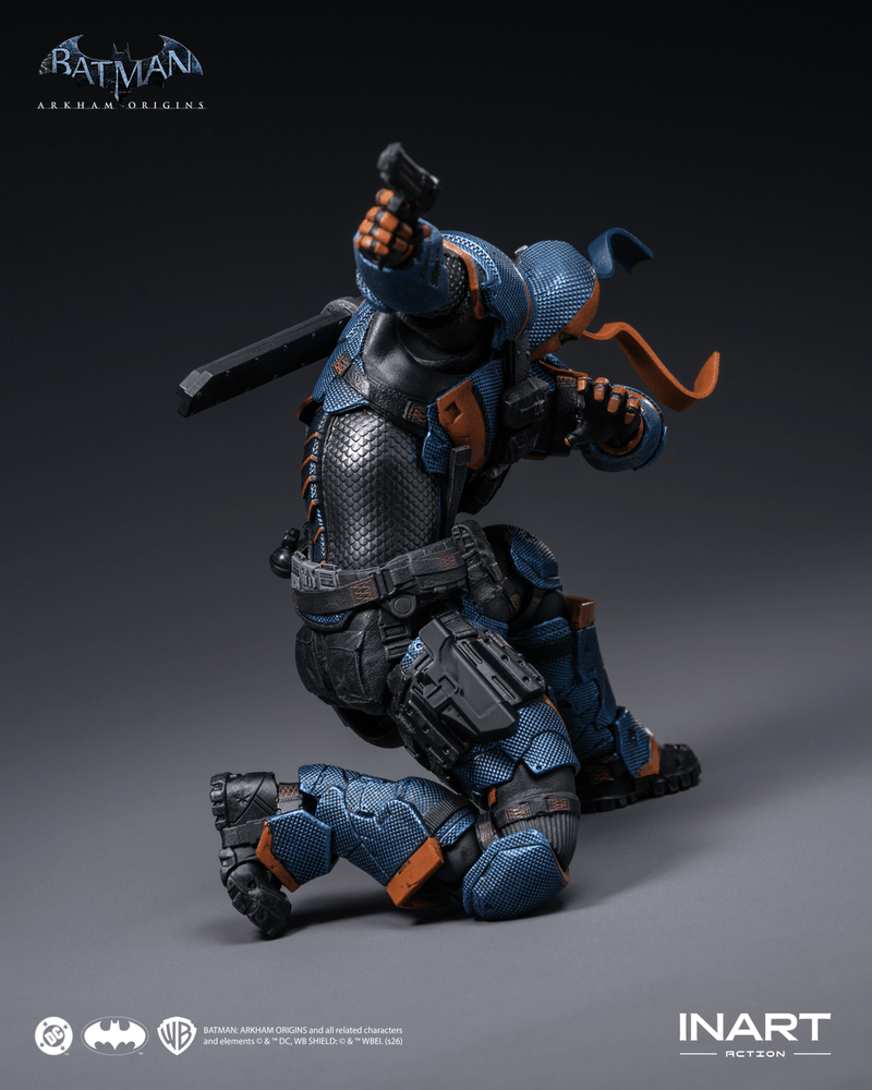 Load image into Gallery viewer, INART - Batman: Arkham Origins - Deathstroke 1/12 Scale Figure
