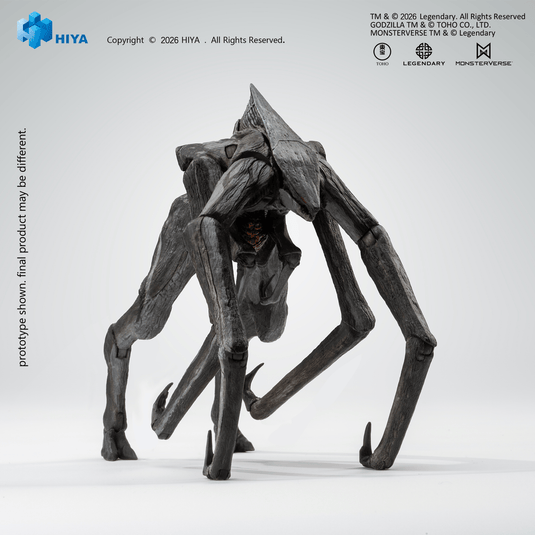 Hiya Toys - Exquisite Basic Series: Godzilla (2014) - Male and Female Muto Set