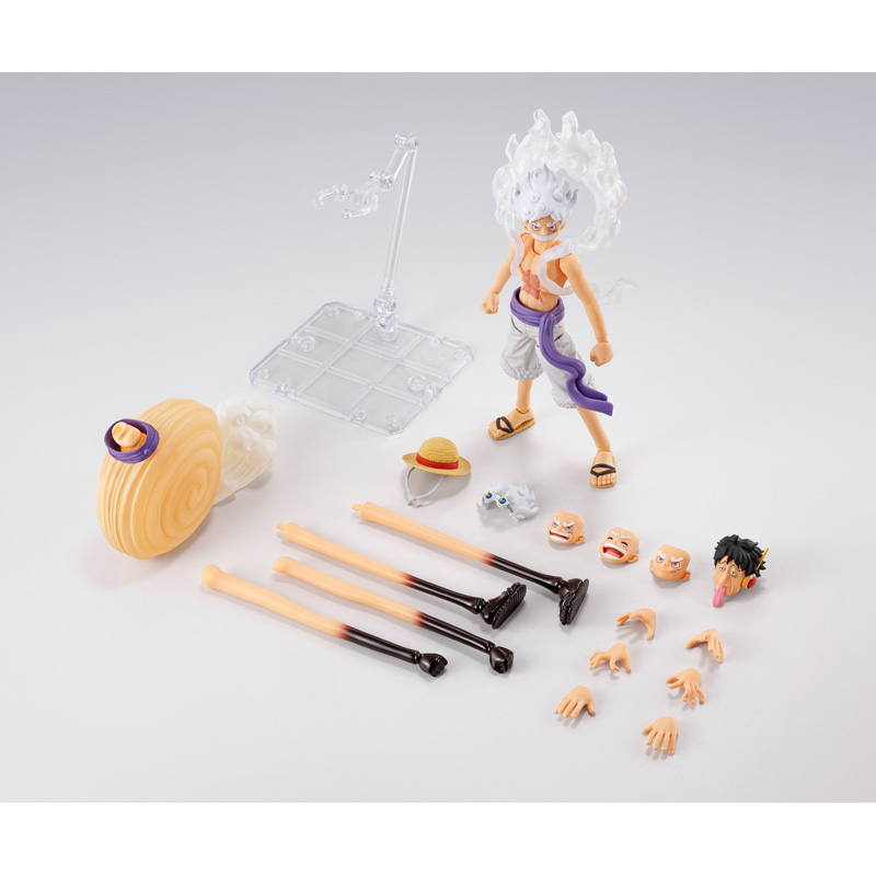 Load image into Gallery viewer, Bandai - S.H.Figuarts - One Piece - Monkey D. Luffy (Gear 5) (Future Island Egghead) (Exclusive)
