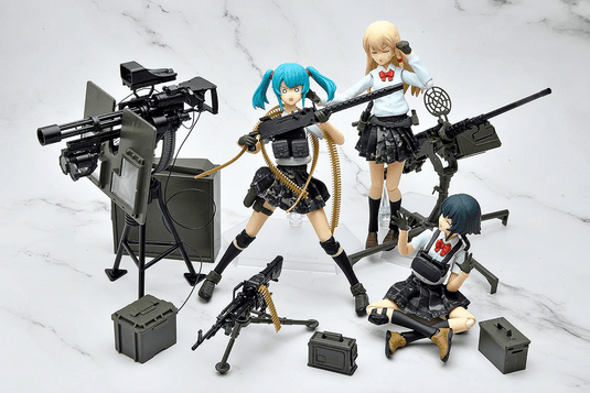 TomyTec - Little Armory Figma PLUS - Armed JK Variant (Code: URBEX) Loadouts Set 4