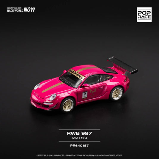 Pop Race - RWB 997 (AVA) 1/64 Scale Diecast Model Car (PR640187)