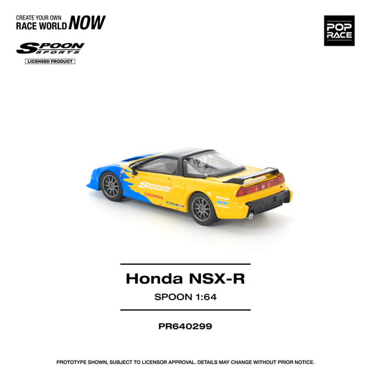 Pop Race - Honda NSX-R (Spoon) 1/64 Scale Diecast Model Car (PR640299)