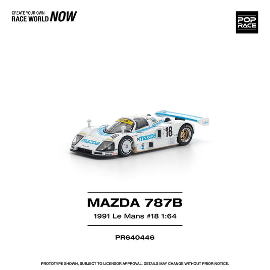 Pop Race - Mazda 787B (1991 Le Mans