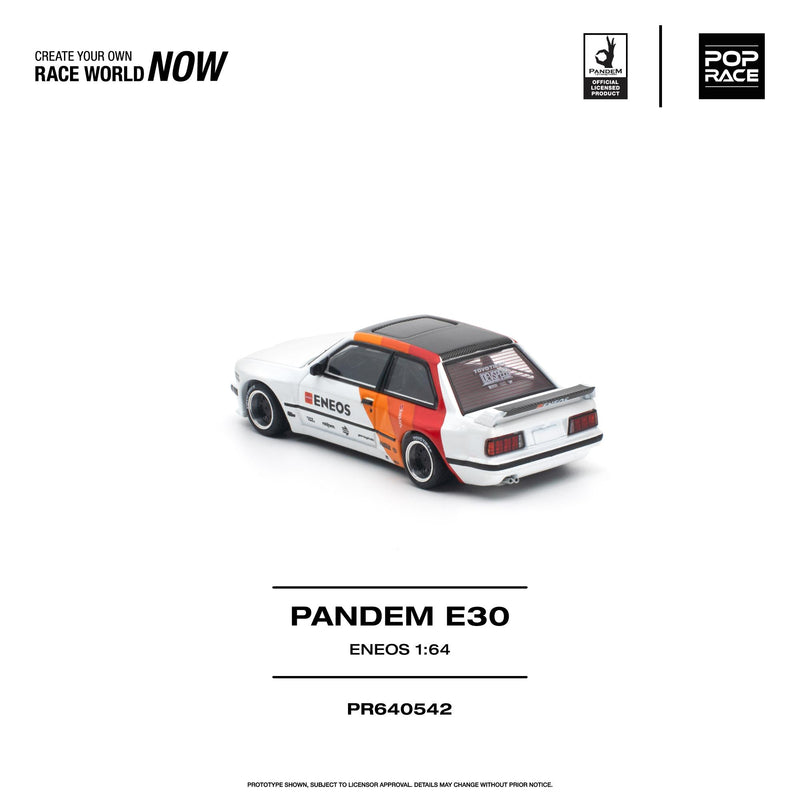 Load image into Gallery viewer, Pop Race - Pandem E30 (ENEOS) 1/64 Scale Diecast Model Car (PR640542)
