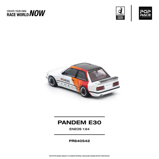 Pop Race - Pandem E30 (ENEOS) 1/64 Scale Diecast Model Car (PR640542)