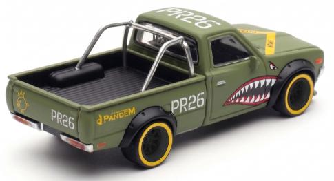 Load image into Gallery viewer, Pop Race - Pandem 620 (Fighter Green) (Enigma Exclusive Edition) 1/64 Scale Diecast Model Car (PRE029)
