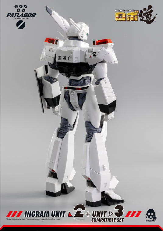 Threezero - ROBO-DOU Mobile Police Patlabor - Ingram Unit 2 + Unit 3 Compatible Set (Reissue)