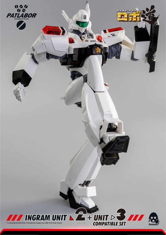 Threezero - ROBO-DOU Mobile Police Patlabor - Ingram Unit 2 + Unit 3 Compatible Set (Reissue)