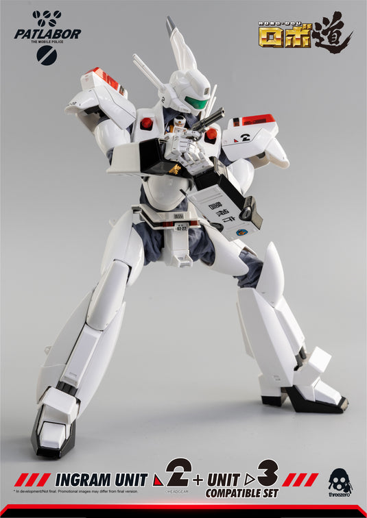 Threezero - ROBO-DOU Mobile Police Patlabor - Ingram Unit 2 + Unit 3 Compatible Set (Reissue)