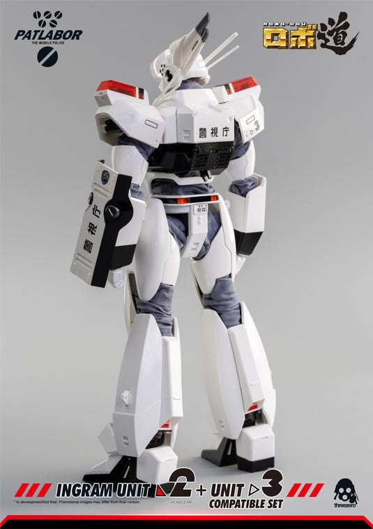 Threezero - ROBO-DOU Mobile Police Patlabor - Ingram Unit 2 + Unit 3 Compatible Set (Reissue)