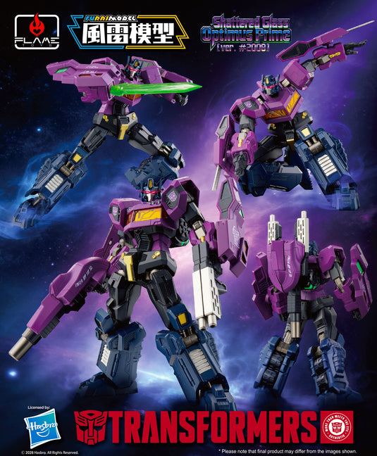 Flame Toys - Furai Model 49 - Shattered Glass Optimus Prime (Ver.
