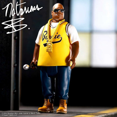 Super 7 - The Notorious B.I.G. ReAction: The Notorious B.I.G. (Yellow Jersey)