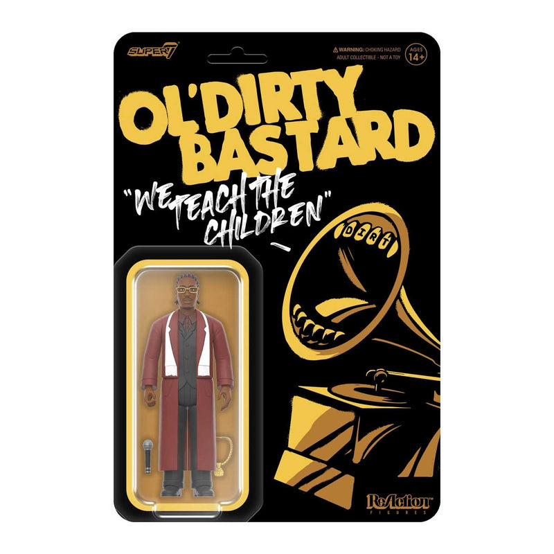 Load image into Gallery viewer, Super 7 - Ol&#39; Dirty Bastard ReAction: O.D.B. (We Teach the Children)
