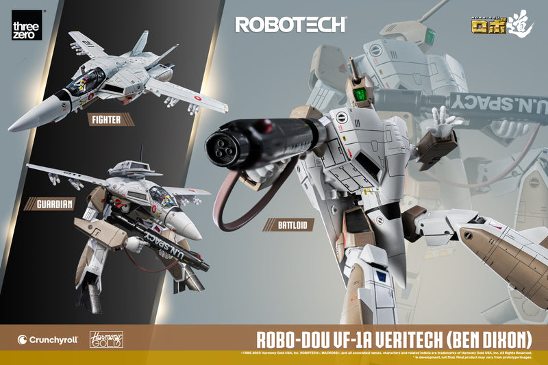 Load image into Gallery viewer, Threezero - ROBO-DOU Robotech - VF-1A Veritech (Ben Dixon)
