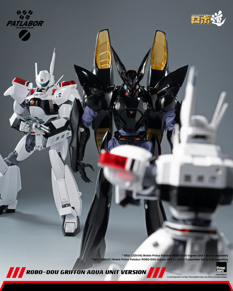 Load image into Gallery viewer, Threezero - ROBO-DOU Mobile Police Patlabor - Griffon (Aqua Unit Version)
